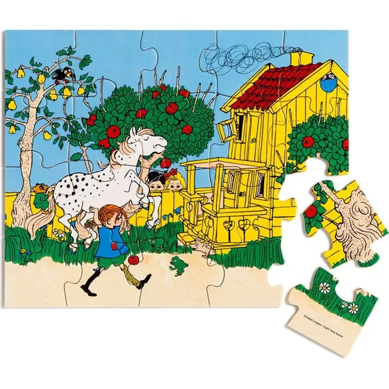 Pippi træpuslespil 20 brikker – Micki