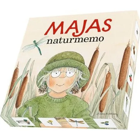 Majas Naturmemo Vendespil – 36 brikker (Lena Anderson)