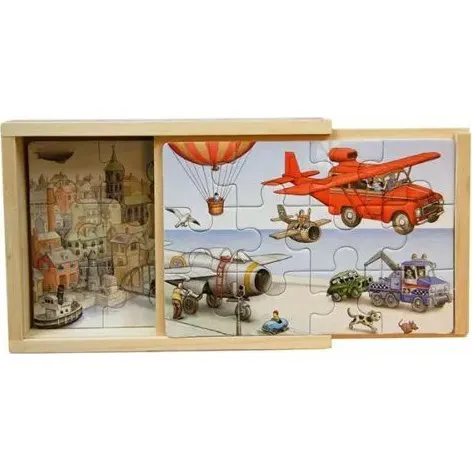 Jan Lf Flyvemaskiner  4 trpuslespil i ske