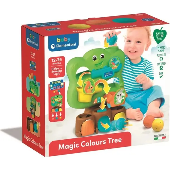 Clementoni Think & Play Kuglebane - Magic Colour Tree