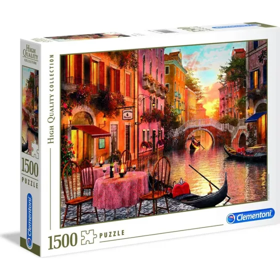 Clementoni Puslespil Venedig 1500 brikker