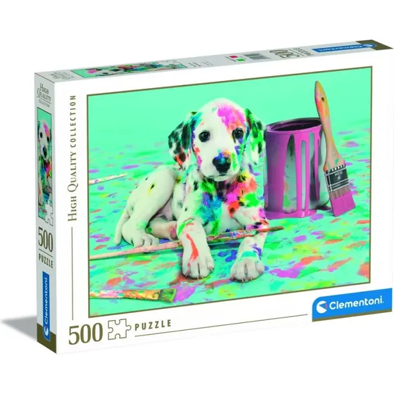 Clementoni Puslespil The Funny Dalmatian - 500 brikker