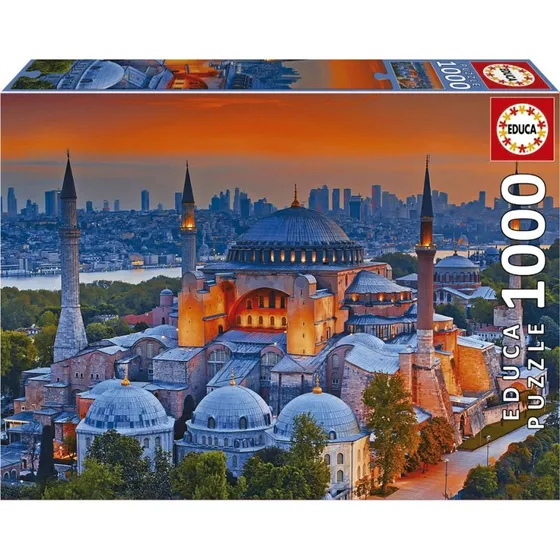 Educa Puslespil Blue Mosque Istanbul 1000 brikker