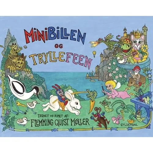 Minibillen og Tryllefeen – billedbog af Flemming Quist Møller