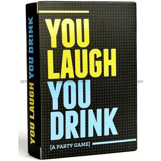 You Laugh, You Drink – Drikkespil til voksne