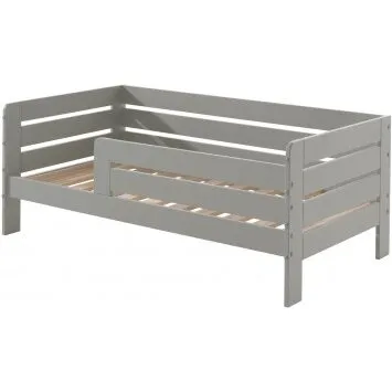 TOD Børneseng 70x140 cm – grå juniorseng i massivt fyr