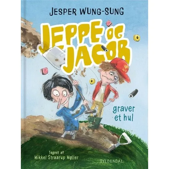 Jeppe og Jacob: Graver et hul
