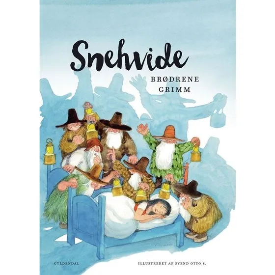 Snehvide - Brødrene Grimm (Genudgivelse med nyt omslag)