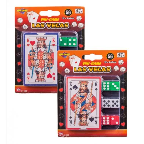 Kortspil med 6 terninger 31198