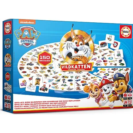Paw Patrol Vildkatten børnespil