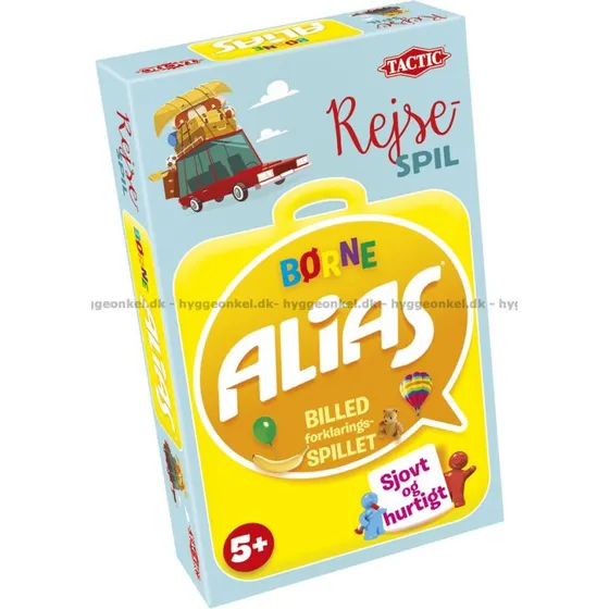 Alias Rejsespil – Børn (5–8 år)