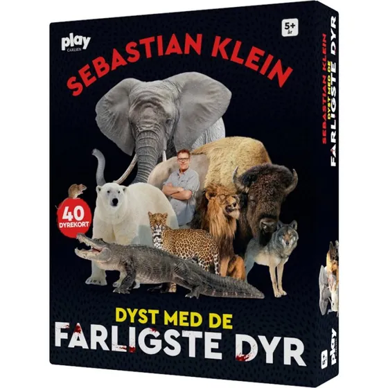 Dyst med de farligste dyr – kortspil (Sebastian Klein)
