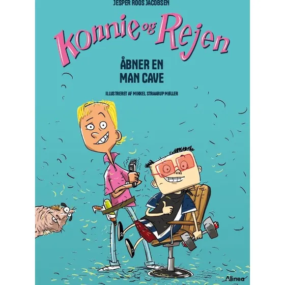 Konnie og Rejen åbner en Man Cave – Rød Læseklub