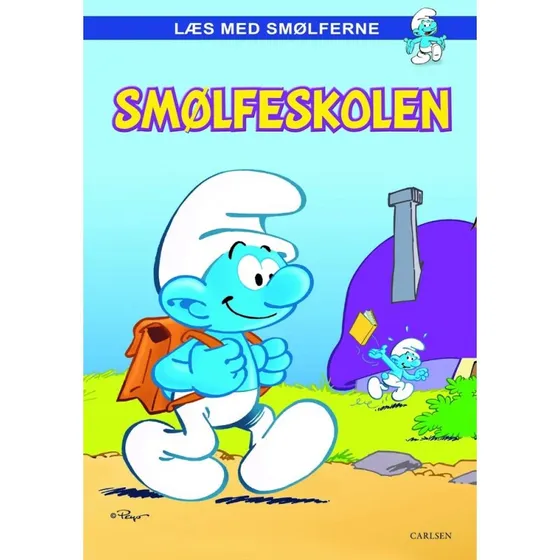 Læs med smølferne – Smølfeskolen (hardcover)