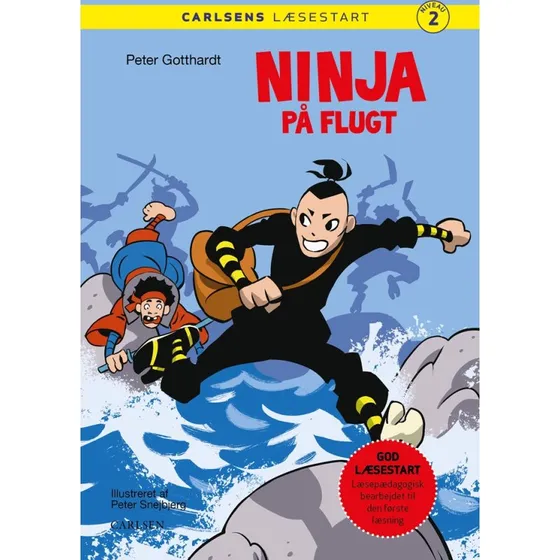 Carlsens Læsestart: Ninja på flugt (hardcover)