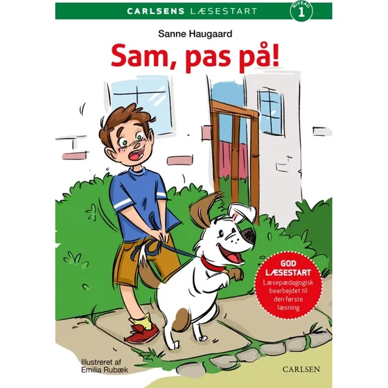 Carlsens Læsestart: Sam, pas på! – letlæsningsbog