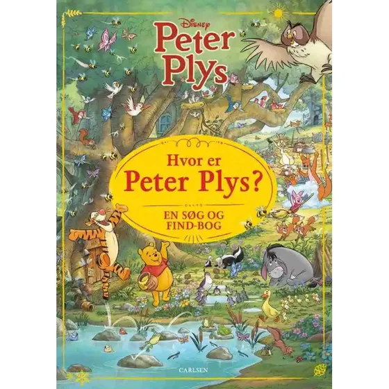 Hvor er Peter Plys? Søg og find-bog