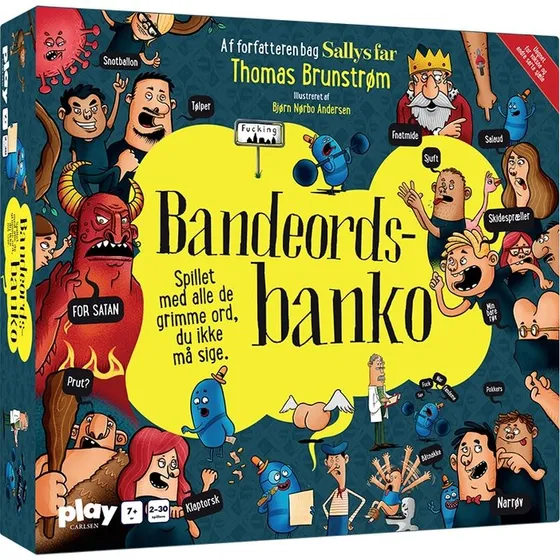 Bandeordsbanko - Bankospil for hele familien (7+)