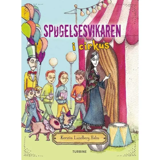 Spøgelsesvikaren i cirkus - Kerstin Lundberg Hahn
