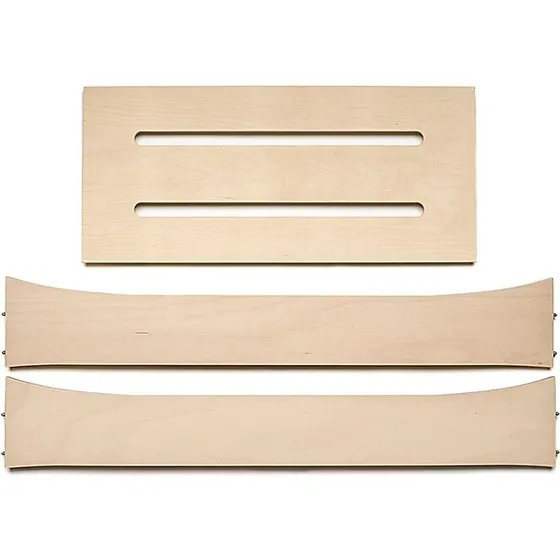 Leander Junior-udbygningsdel til seng, Whitewash