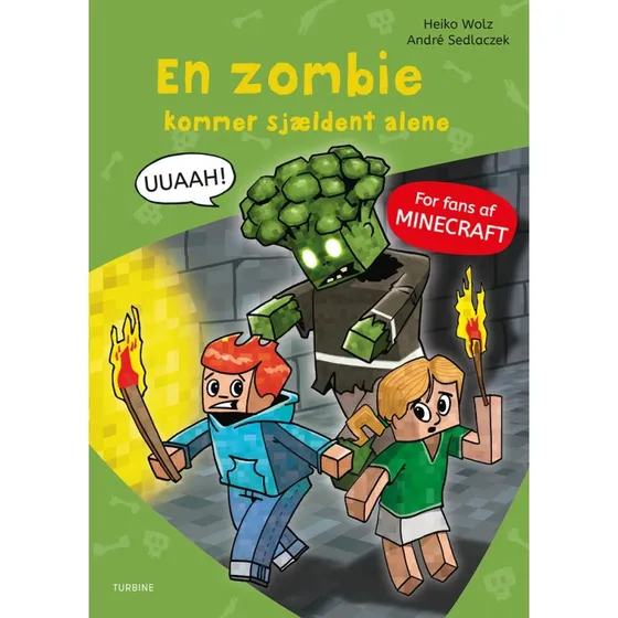 En zombie kommer sjældent alene - letlæst Minecraft-eventyr