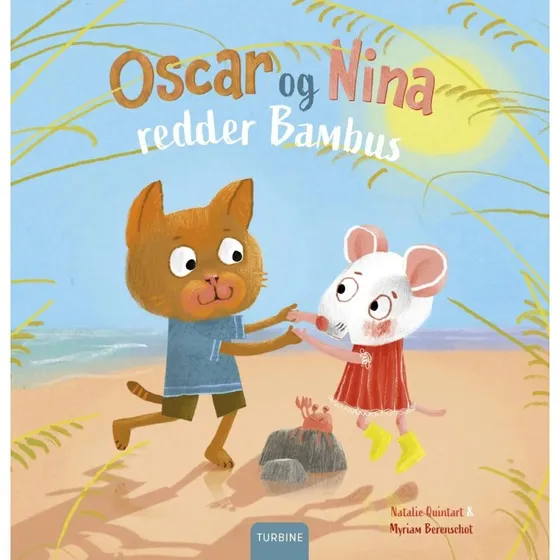 Oscar og Nina redder Bambus – børnebog af Natalie Quintart