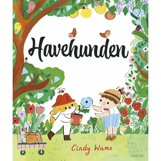 Havehunden — børnebog af Cindy Wume