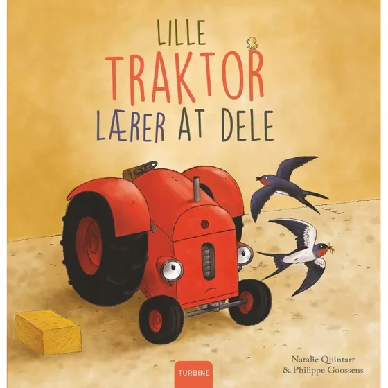Lille Traktor lærer at dele - billedbog