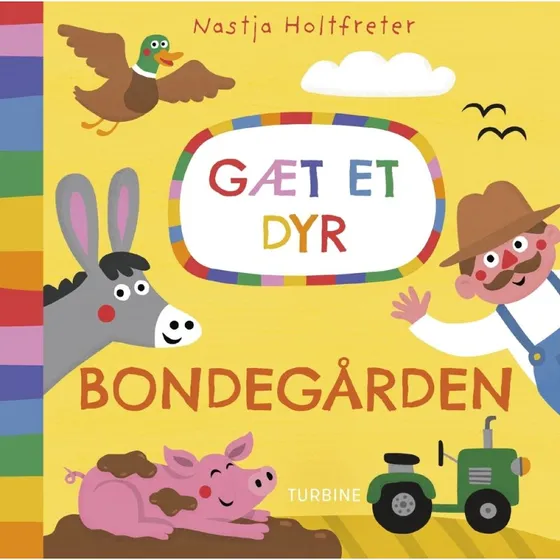 Gæt et dyr – Bondegården (papbog)