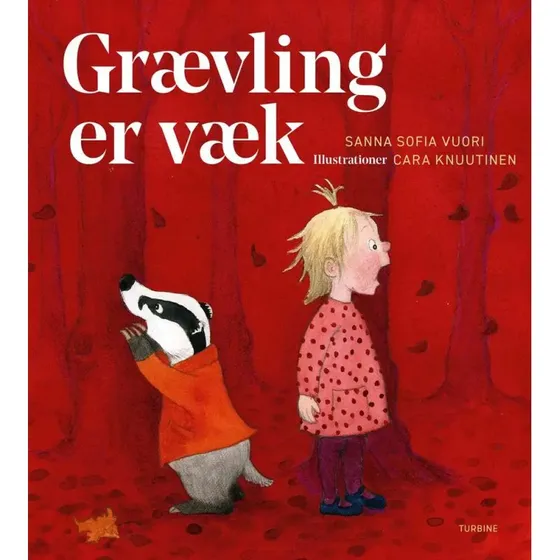 Grævling er væk - børnebog af Sanna Sofia Vuori