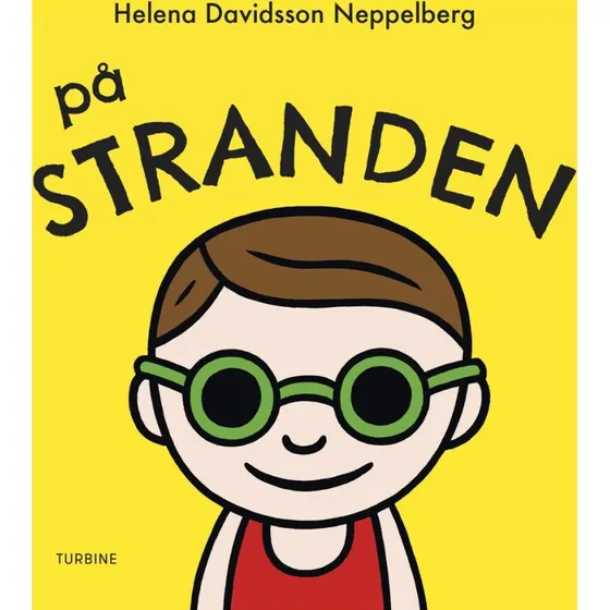 På stranden – farverig pegebog for de yngste