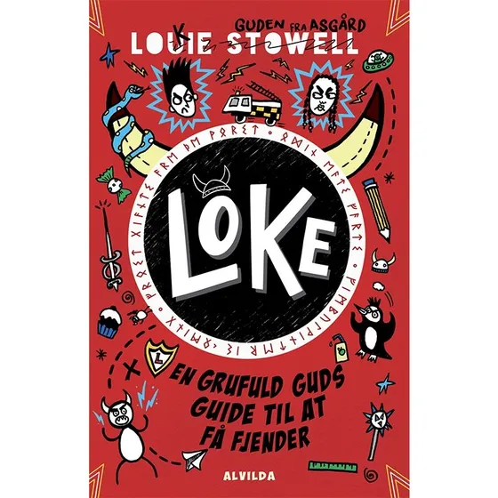 Loke 4: En grufuld guds guide til at få fjender - Louie Stowell