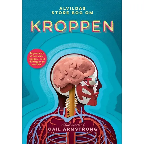 Alvildas store bog om kroppen – papirkunst & pop-up