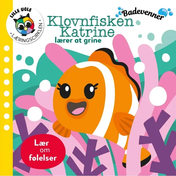 Badebog: Klovnfisken Katrine lærer at grine