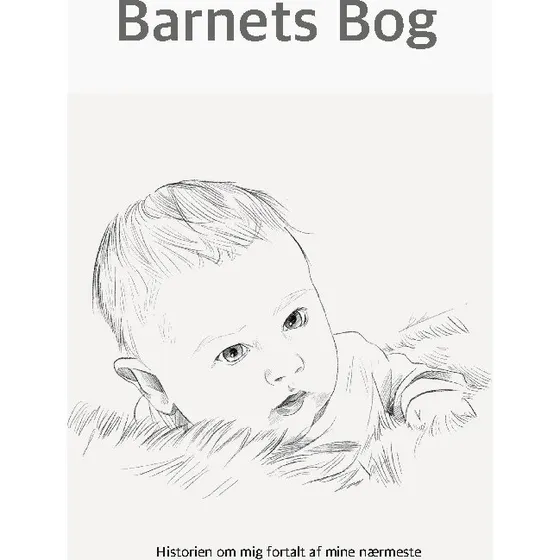 Barnets Bog – minder fra barnets første år