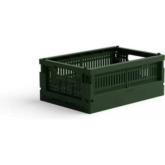 Made Crate Mini foldekasse 24×16,5×9,5 cm – Racing Green