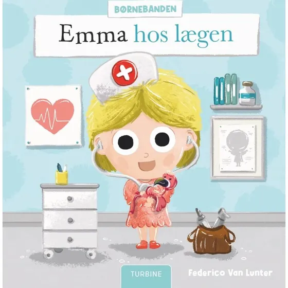 Emma hos lægen – billedbog for børn (2+)