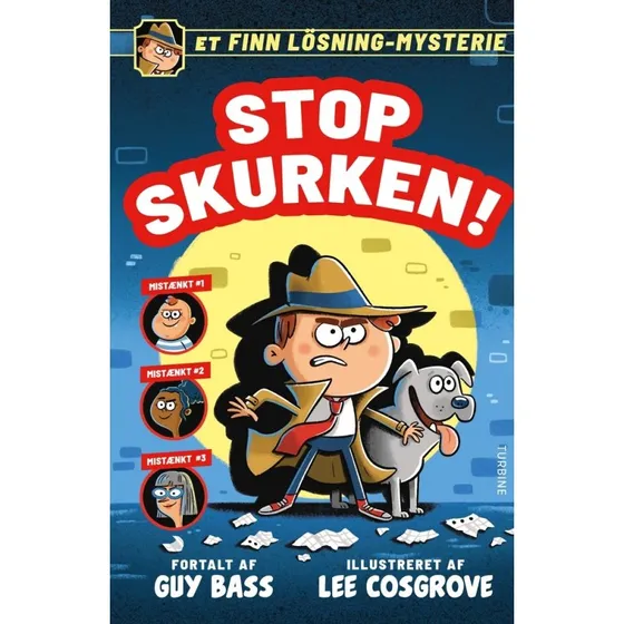 Stop skurken! – Et Finn Lösning-mysterie (Guy Bass)