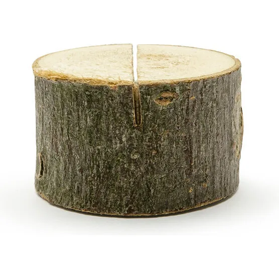 6 stk. Bordkortholdere i birketræ, natur