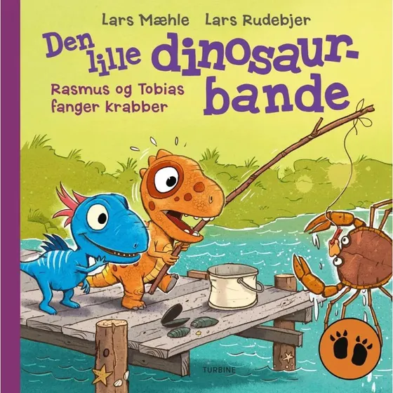 Den lille dinosaurbande: Rasmus og Tobias fanger krabber