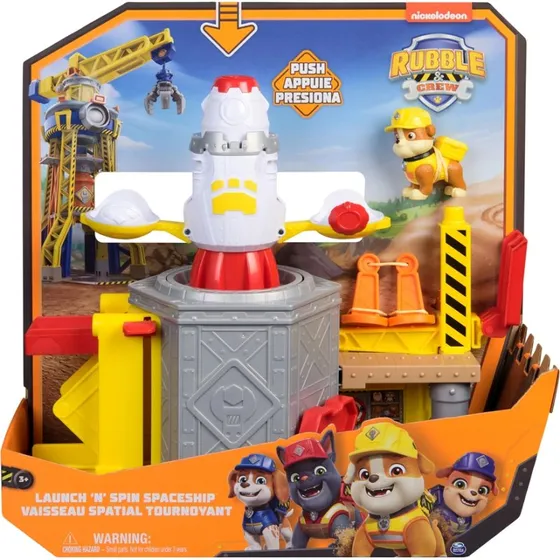 PAW Patrol Rubble & Crew Launch N Spin Rumskib