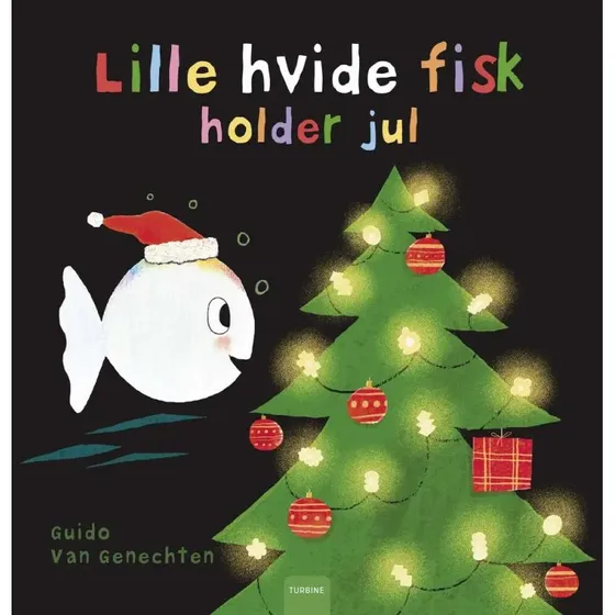 Lille hvide fisk holder jul – billedbog for 2+ år
