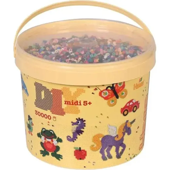 Hama Midi Perler Mix 67  30.000 stk. (spand)