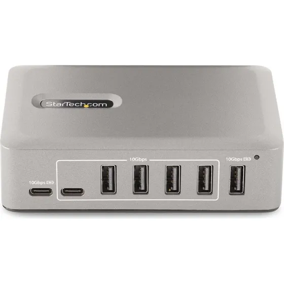 StarTech 10-port USB-C hub – 8x USB-A & 2x USB-C, 65W