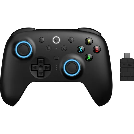 8BitDo Ultimate 2 Wireless Controller - TMR, 2.4G, RGB (Sort)