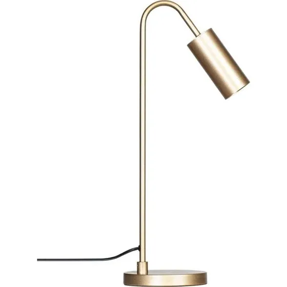 By Rydns Curve bordlampe 51 cm mat guld