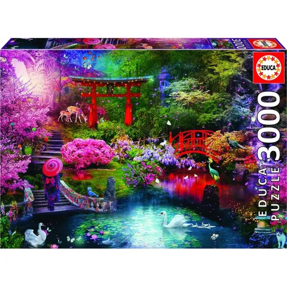 Educa Japanese Garden 3000 brikker - 120x85 cm
