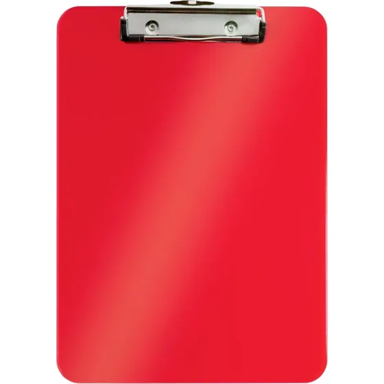 Leitz Clipboard WOW A4 uden forside, rød