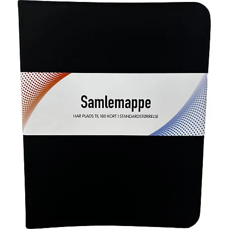 Samlemappe 180 kort - sort