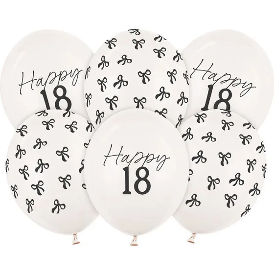 Universal Pastel Off-white Balloner Ø30 cm, 6 stk